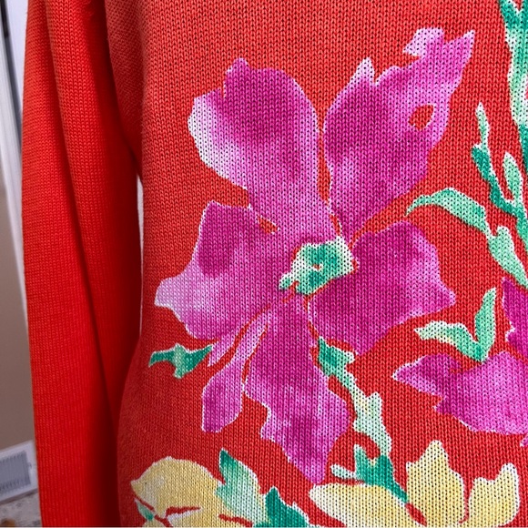 GORGEOUS NWT painted Ralph Lauren sweater, never worn - Picture 3 of 8